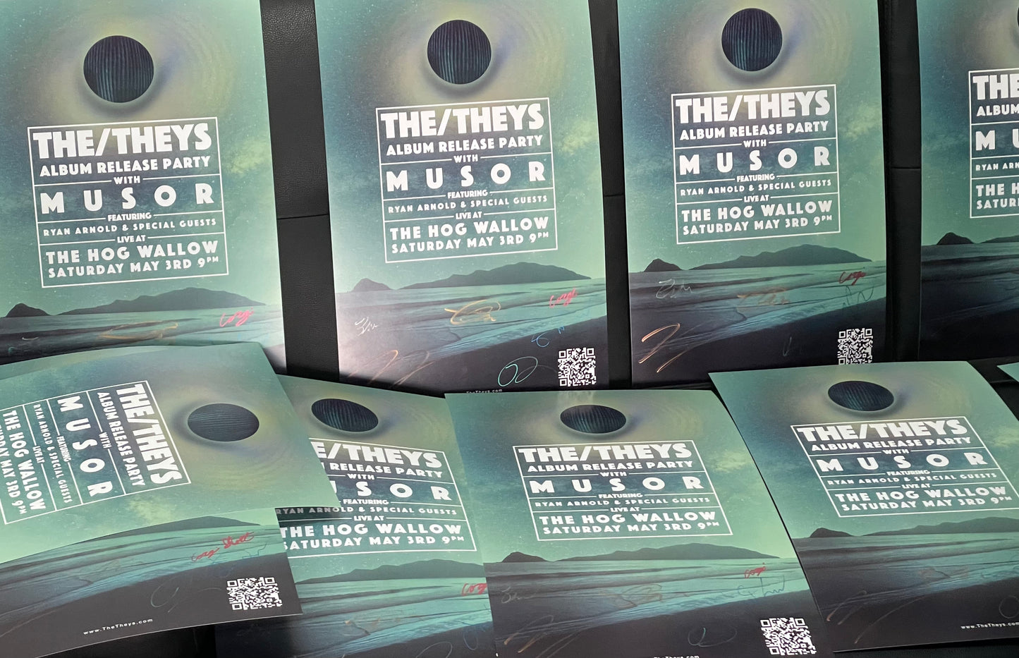 The/Theys "Corduroy Fantasy" Signed Poster (11x17)