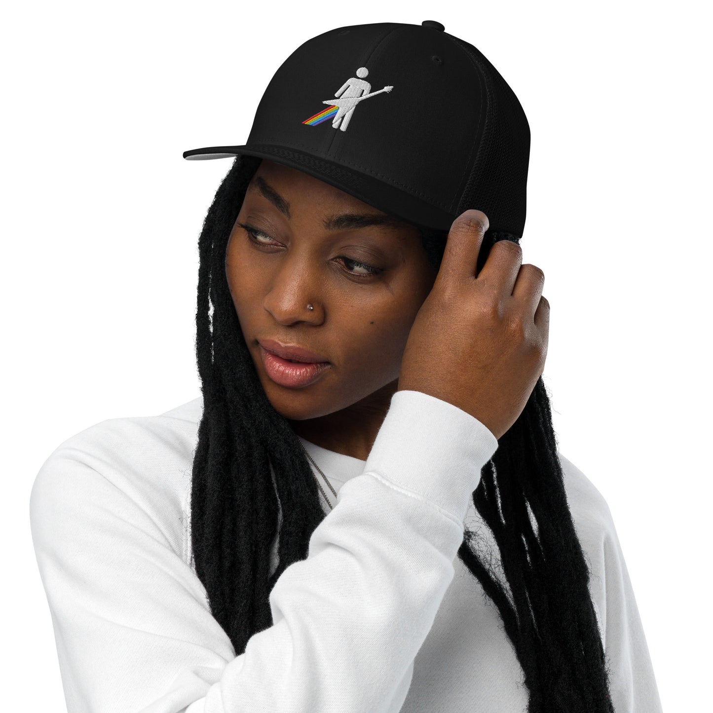 The/Theys Closed-Back Trucker Cap