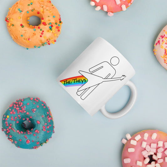 The/Theys White Glossy Mug