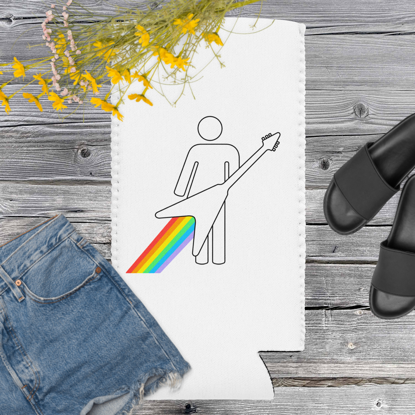 The/Theys Slim Koozie (12oz)