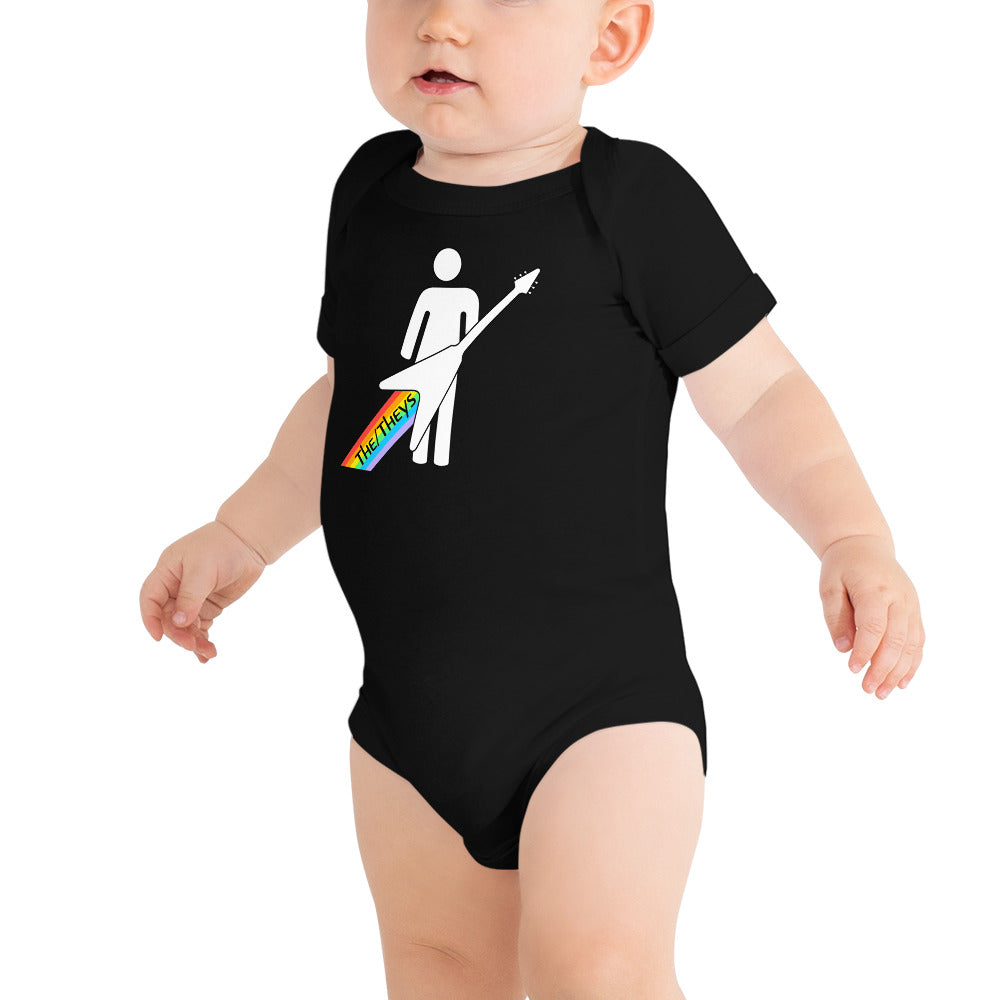 The/Theys Baby Short Sleeve One Piece